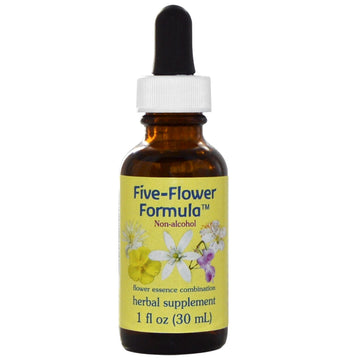 Flower Essence Services, Five-Flower Formula, Flower Essence Combination, Non-Alcohol