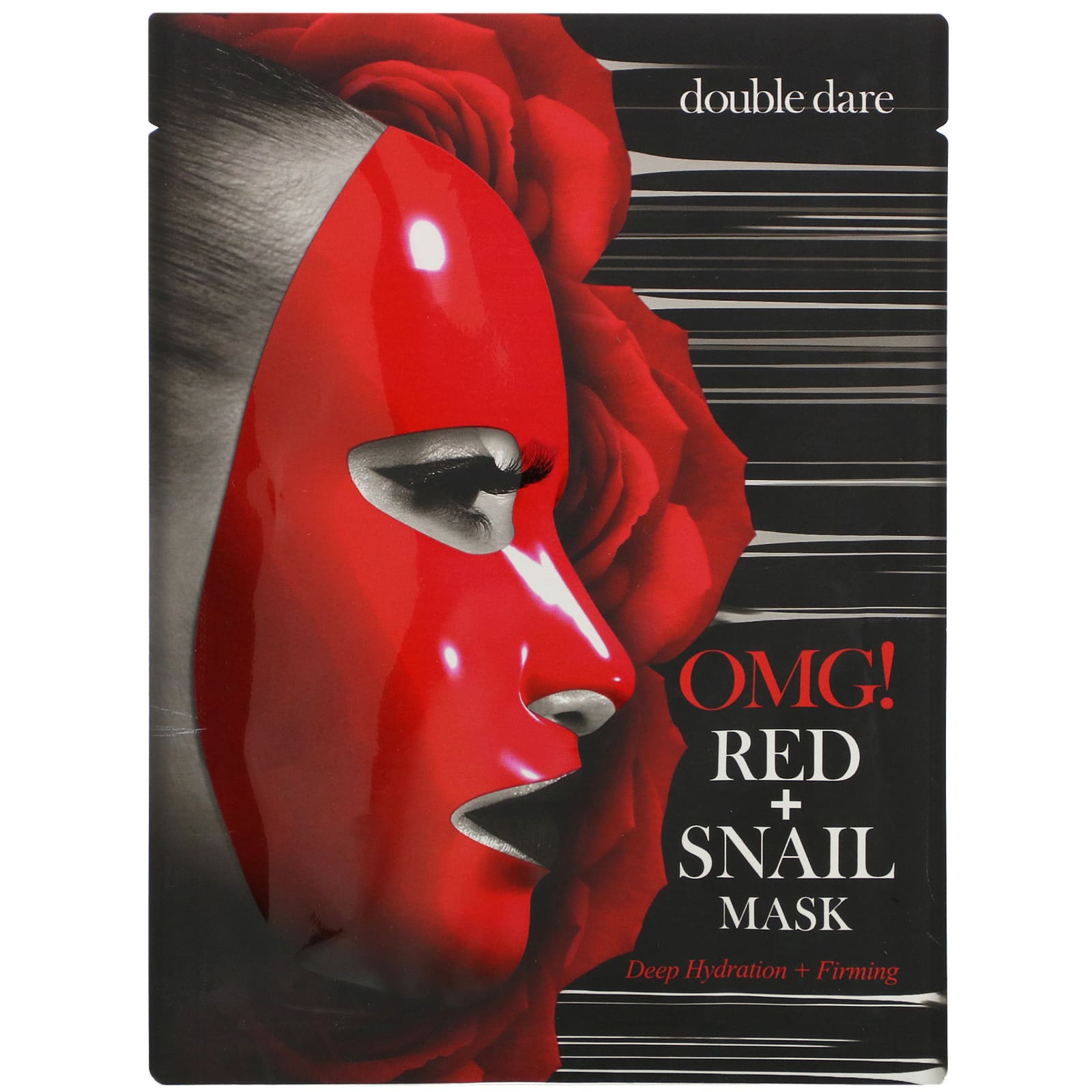 Double Dare, Red Snail Beauty Mask, 1 Sheet (26 G)