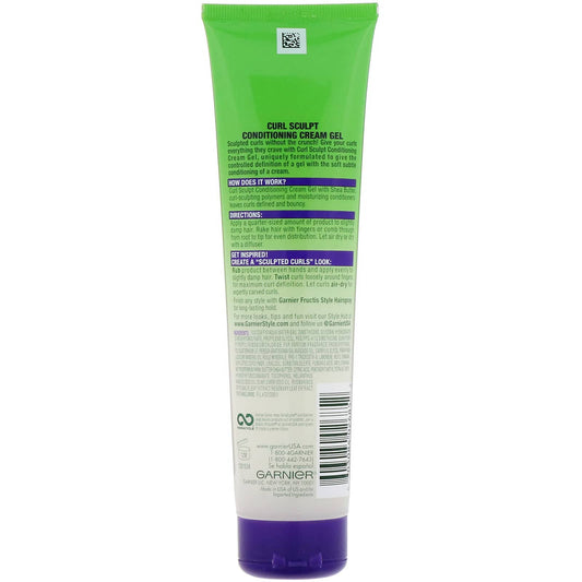 Garnier, Fructis, Curl Sculpt, Conditioning Cream Gel