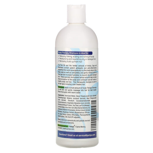 Puriya, Scalp Therapy Shampoo, For All Hair Types(473 ml)