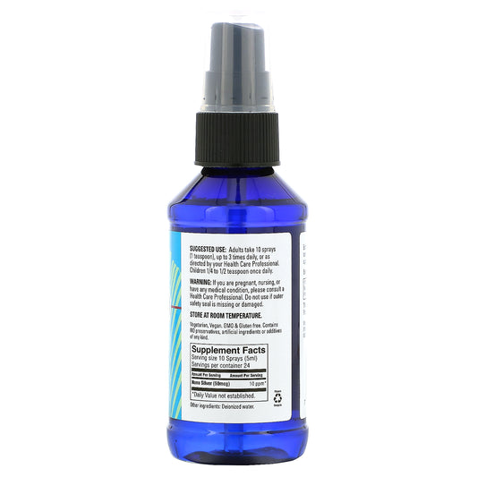 Earth's Bounty, Nano-Sol Silver, Spray (118 ml)