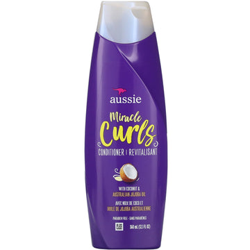 Aussie, Miracle Curls, Conditioner, Coconut & Australian Jojoba Oil (360 ml)