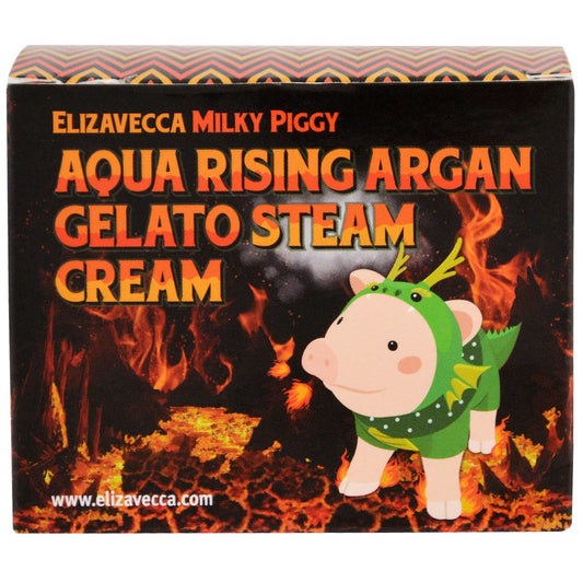 Elizavecca, Aqua Rising Argan Gelato Steam Cream