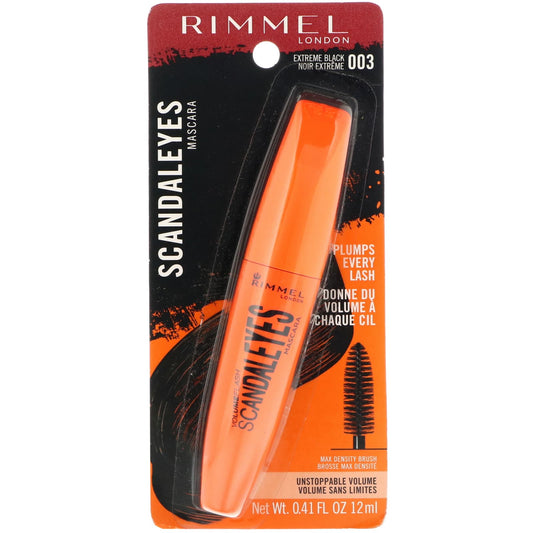 Rimmel London, Scandaleyes Mascara, 003 Extreme Black