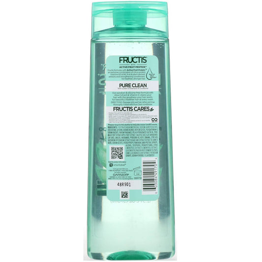 Garnier, Fructis, Pure Clean, Fortifying Shampoo with Aloe (370 ml)