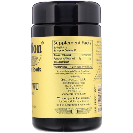 Sun Potion, He Shou Wu Powder, (80 g)