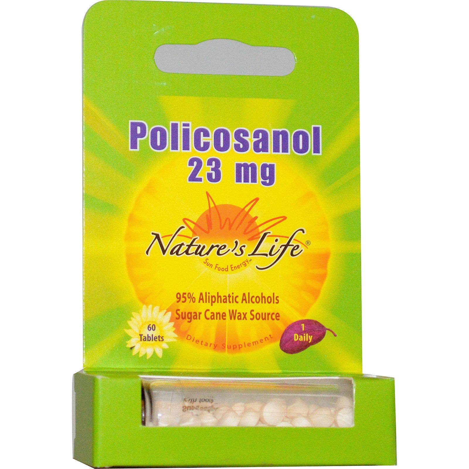 Nature's Life, Policosanol, 23 mg Tablets