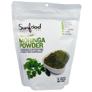 Sunfood, Organic Moringa Powder (227 g)