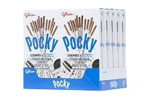 Glico Pocky Biscuit Sticks, Cookies & Cream