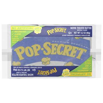 Pop Secret Microwave Popcorn, Movie Theater Butter, 12 Ct