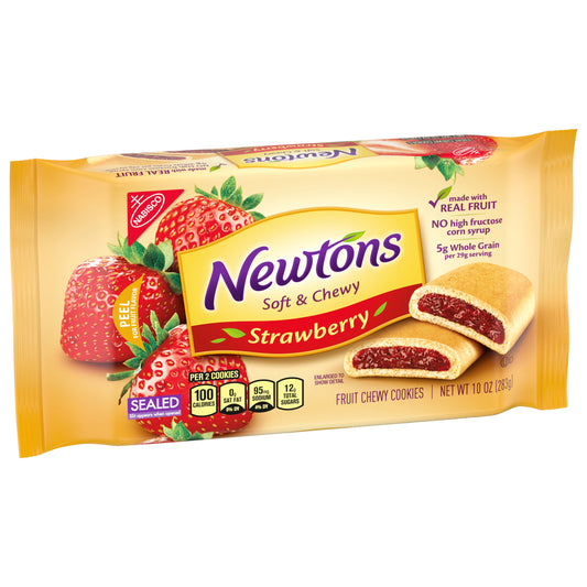 Newtons Soft & Fruit Chewy Strawberry Cookies,Pack