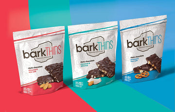 Bark thins mix of three bags. Almond, Coconut and pretzel