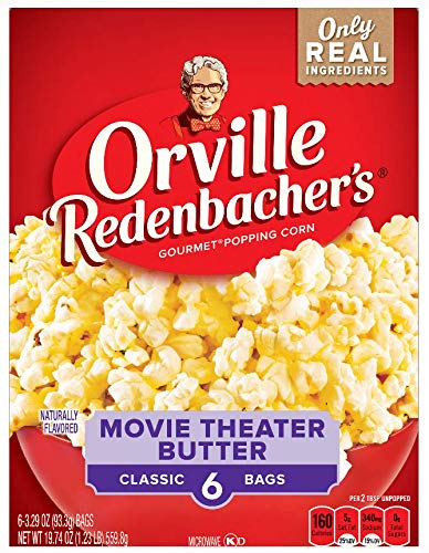 orville redenbachers Movie Theater Butter Popping Corn Classic Bags