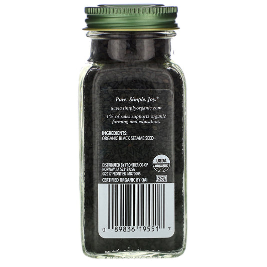 Simply Organic Black Sesame Seed