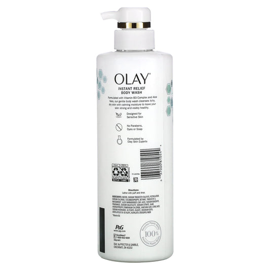 Olay, Instant Relief Body Wash, Itchy Dry Skin (530 ml)