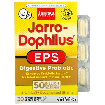 Jarrow Formulas, Jarro-Dophilus EPS, 50 Billion Enteroguard Veggie Caps