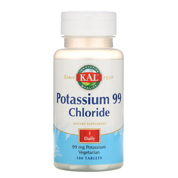 KAL, Potassium 99 Chloride, 99 mg