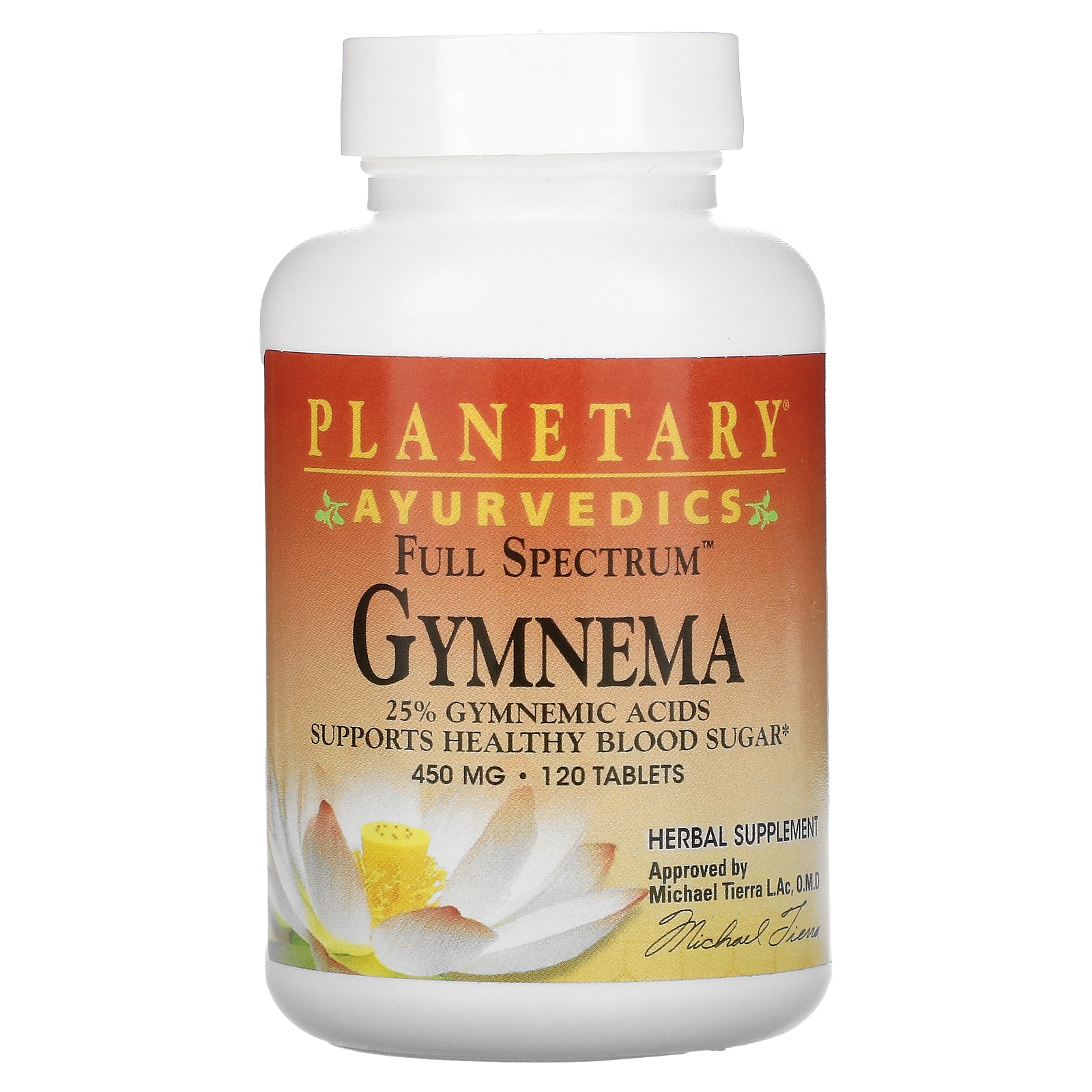 Planetary Herbals, Ayurvedics, Full Spectrum Gymnema, 450 mg, Tablets