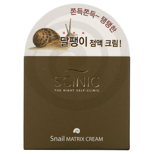 Scinic, Snail Matrix Cream (50 ml)