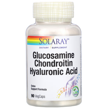 Solaray, Glucosamine Chondroitin Hyaluronic Acid