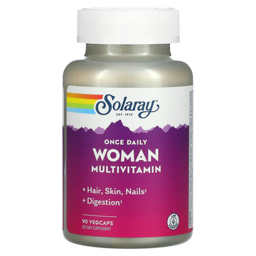 Solaray, Once Daily, Woman Multivitamin