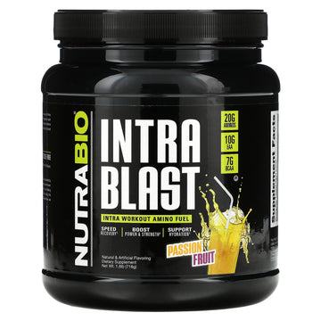 NutraBio Labs, Intra Blast, Intra Workout Muscle Fuel, Passion Fruit