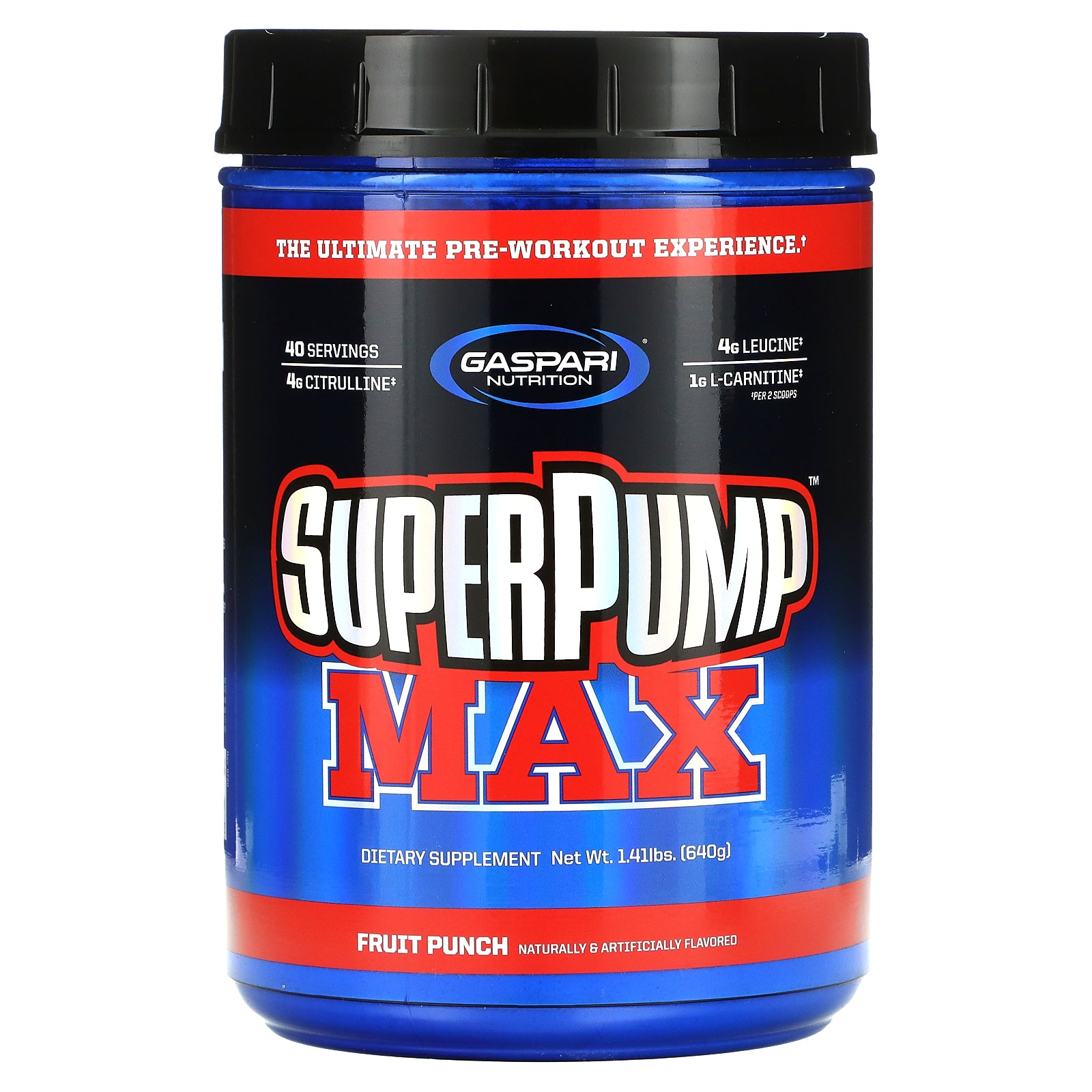 Gaspari Nutrition, SuperPump Max, 1.41 lbs (640 g)