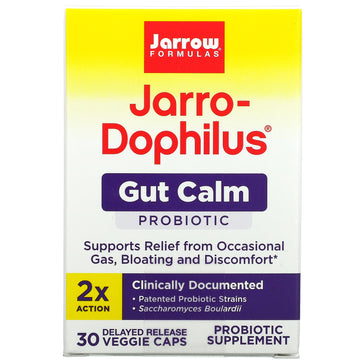 Jarrow Formulas, Jarro-Dophilus Gut Calm Delayed Release Veggie Caps