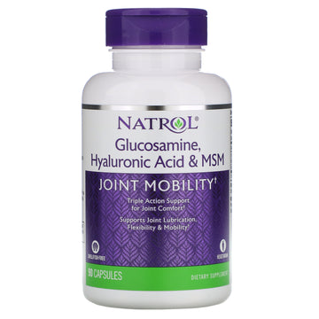 Natrol, Glucosamine, Hyaluronic Acid & MSM