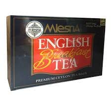 Mlesna English Breakfast Tea 100 Tea Bags Ceylon Tea