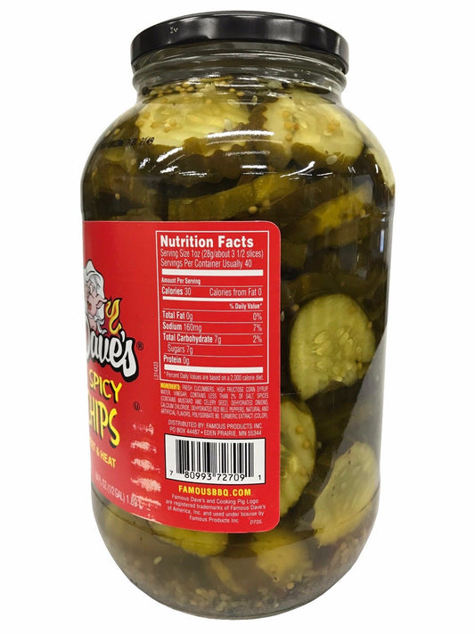 Famous Dave's Signature Spicy Pickle Chips