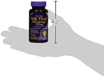 Natrol Milk Thistle Advantage V-Caps, 525mg, 60 Count