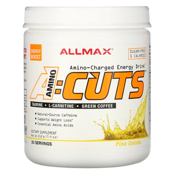 ALLMAX Nutrition, ACUTS, Amino-Charged Energy Drink, Pina Colada