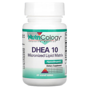 Nutricology, DHEA 10, Micronized Lipid Matrix