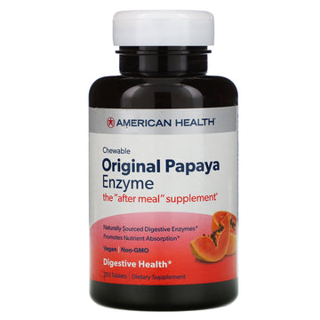 American Health, Chewable Original Papaya Enzyme Chewable Tablets