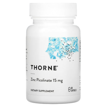 Thorne Research, Zinc Picolinate, 15 mg,  Capsules