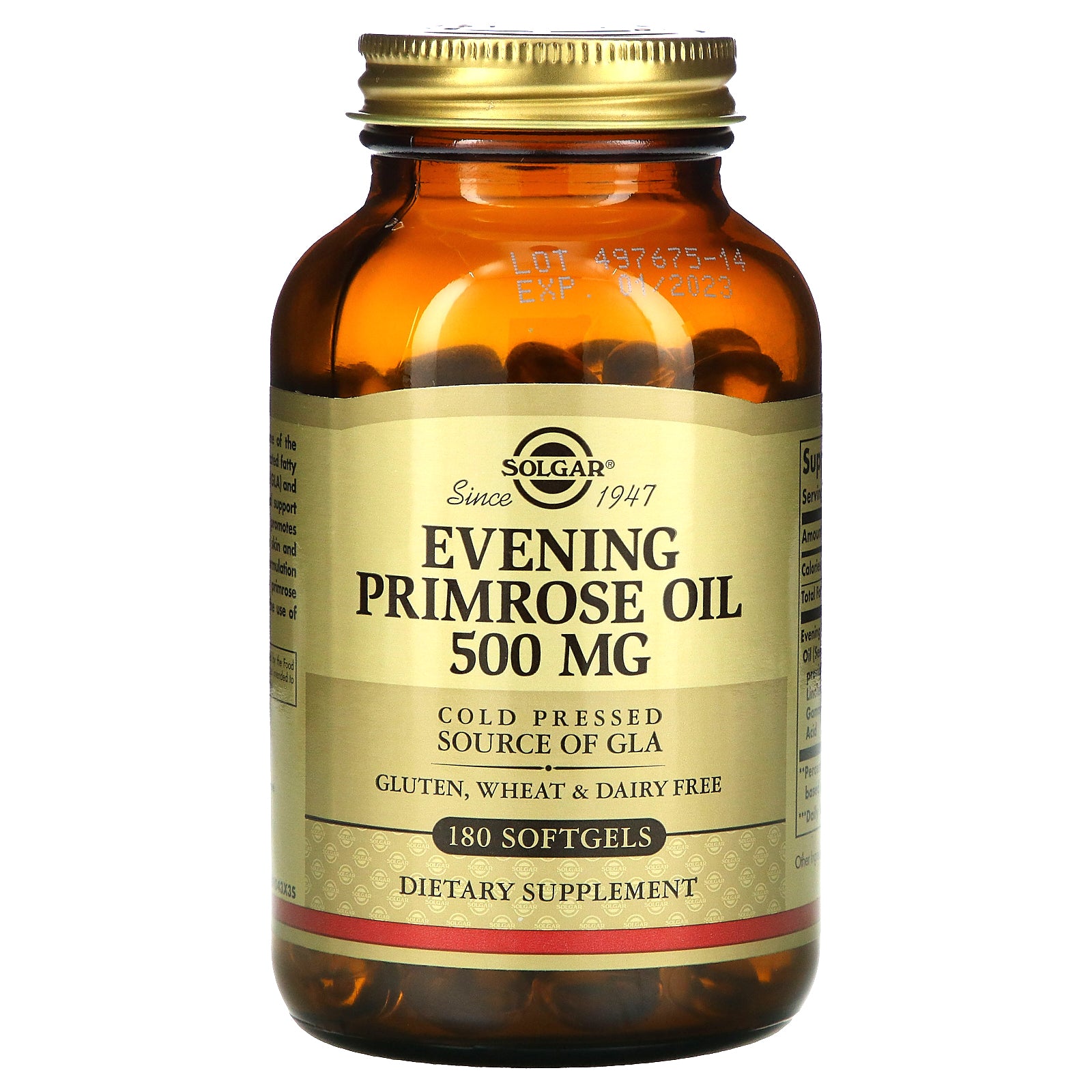 Solgar, Evening Primrose Oil, 500 mg