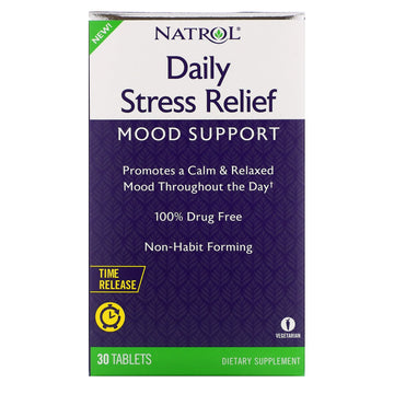 Natrol, Daily Stress Relief, Time Release