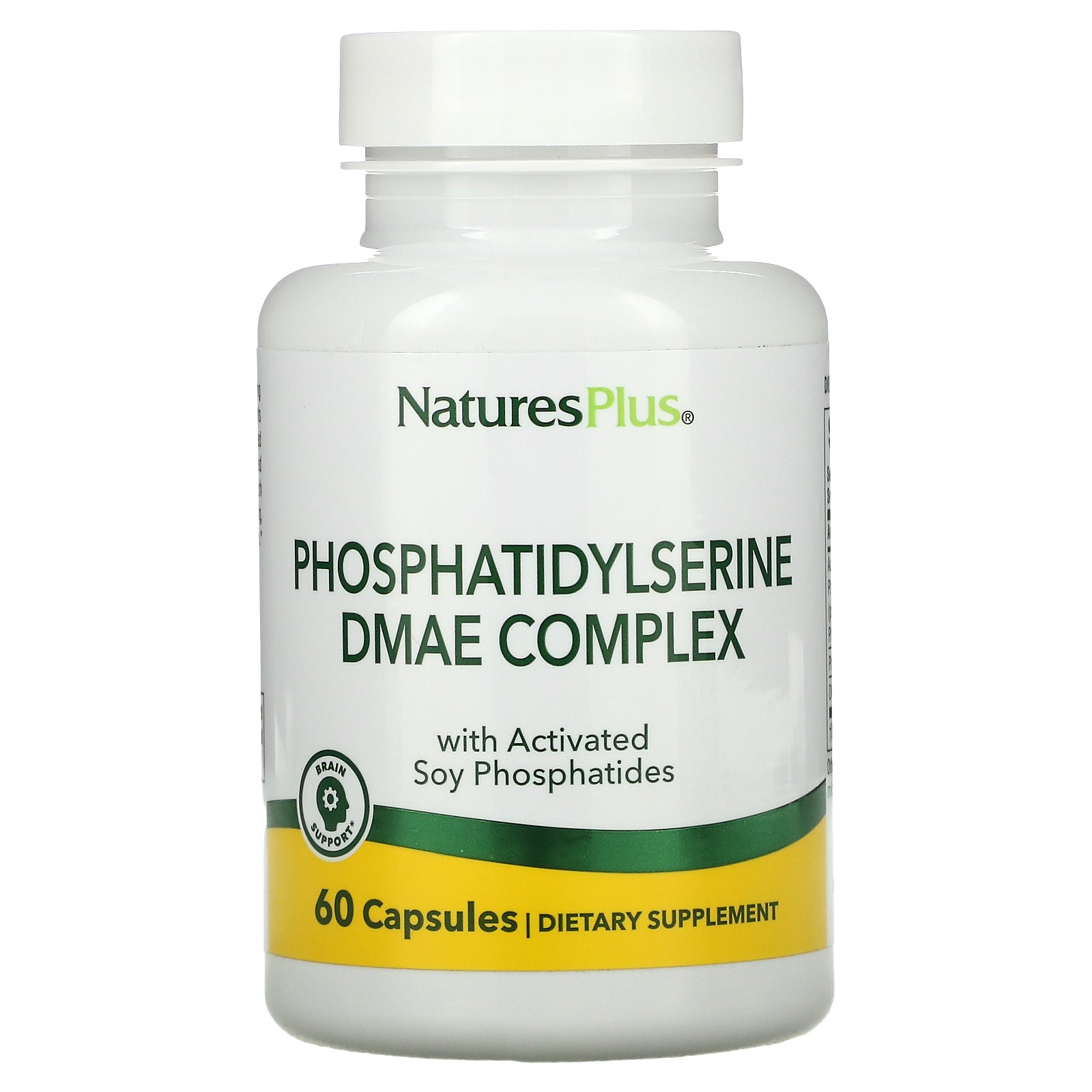 Nature's Plus, Phosphatidylserine DMAE Complex Capsules