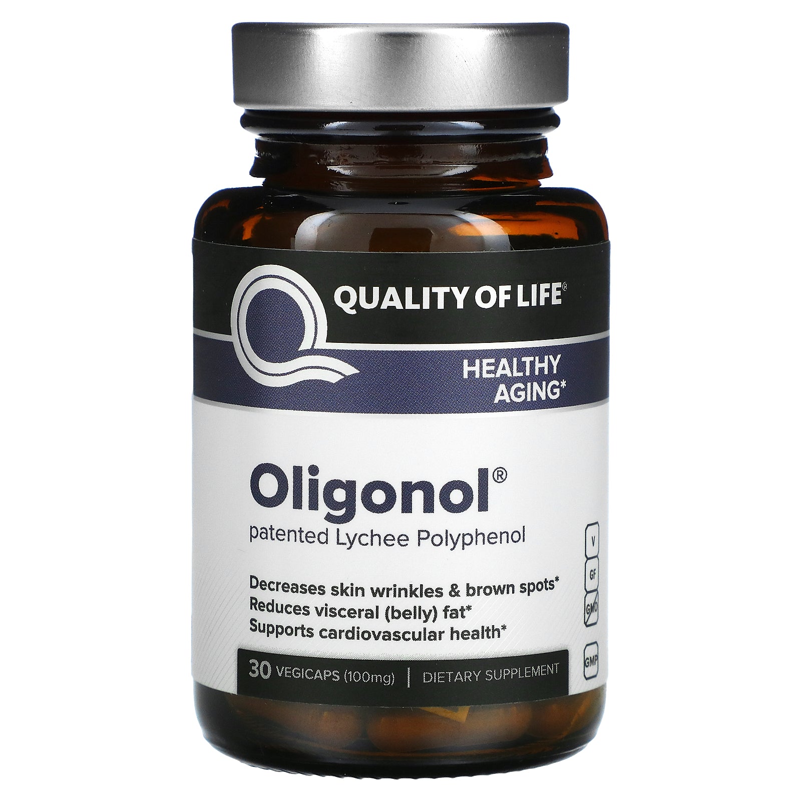 Quality of Life Labs, Oligonol, 100 mg  VegiCaps