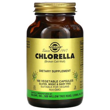 Solgar, Chlorella (Broken Cell-Wall),  Vegetable Capsules