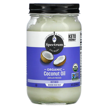 Spectrum Culinary, Organic Coconut Oil, Refined (414 ml)