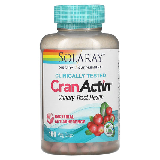 Solaray, CranActin, Urinary Tract Health, VegCaps