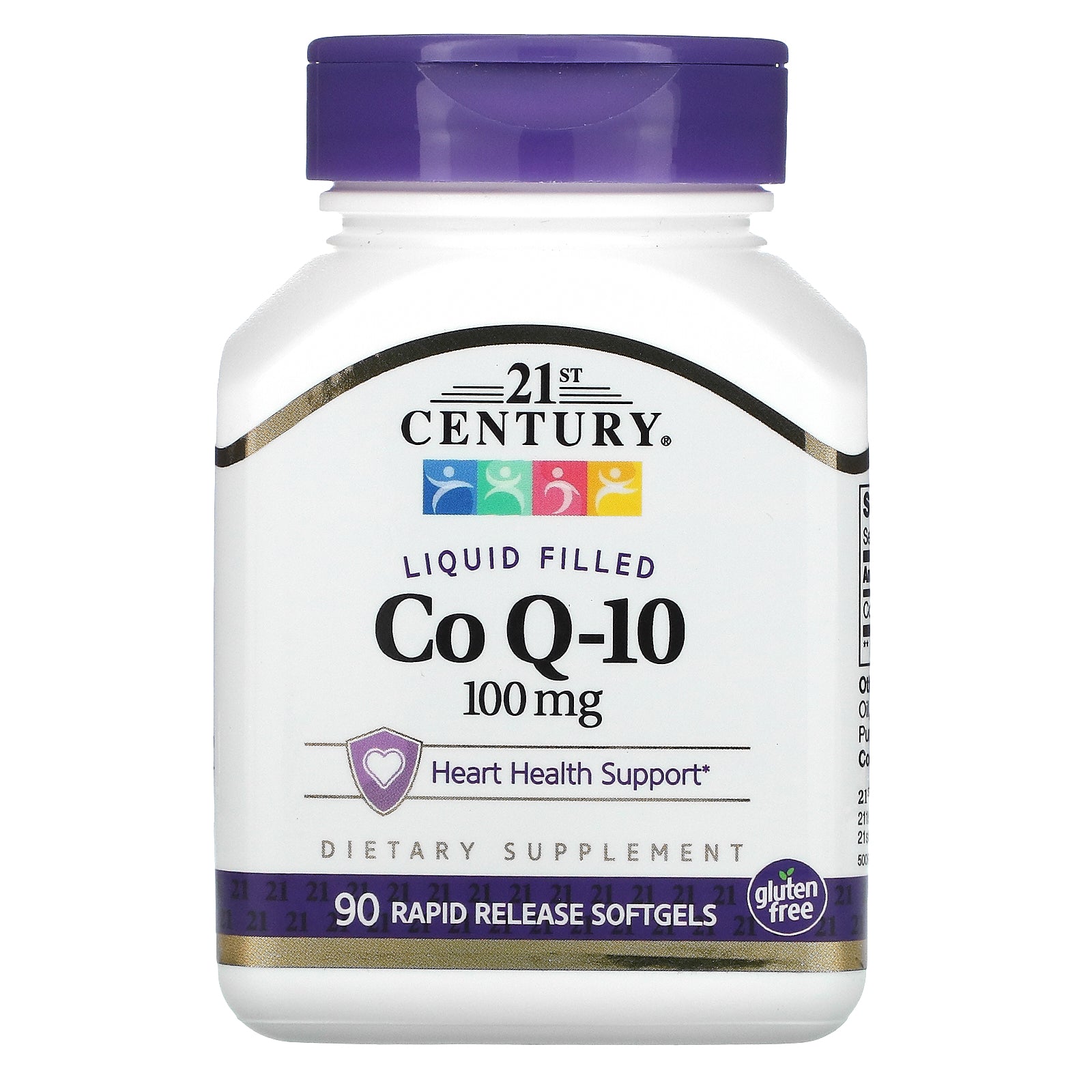 21St Century, Liquid Filled Coq-10, 100 Mg Rapid Release Softgels