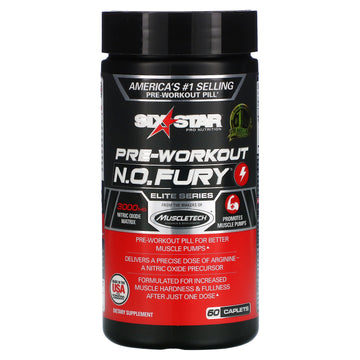 Six Star, Elite Series, Pre-Workout N.O. FURY