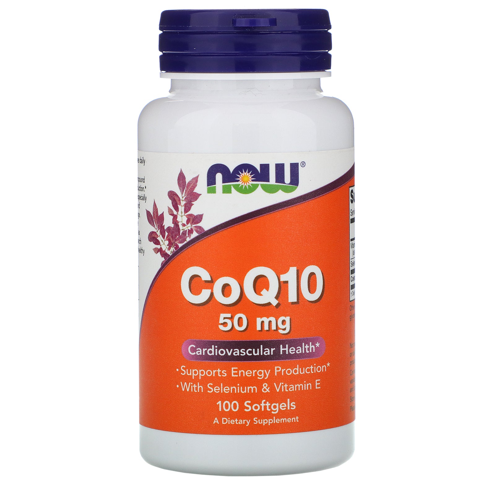 Now Foods, Coq10, 50 Mg Softgels
