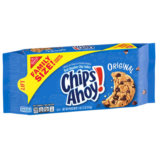 CHIPS AHOY! Original Chocolate Chip Cookies, Family Size