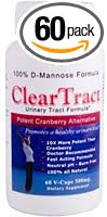 Cleartract D-Mannose Formula - 500 mg - 60 Capsules