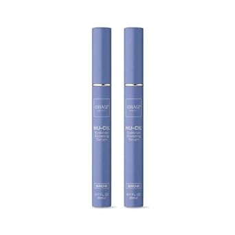 Obagi Nu-Cil Eyebrow Boosting Serum - Ultimate Eyebrow Growth Serum with Hyaluronic Acid - Dermatologist Approved Brow Serum for Thin, Patchy & Over-Tweezed Eyebrows - Fast Absorbing - 6