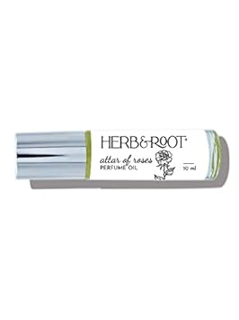 Rose And Sandalwood Perfume Oil For Women | Roll-On Fragrance | Herb A